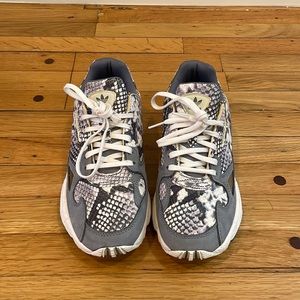 Adidas Snakeskin Sneaker- size US W6.5, worn once